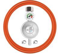 Kit Raccordement Gaz Propane Butane - 1 Ensemble - Caoutchouc Renforcé - Avec Manomètre Et Soupape - DVD INTERACTIF - DVD EDUCATIF