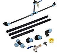 Kit raccordement IBC Adaptateur cuve 1000L Robinet 3/4"" Réservoirs domestiques Jardin PZCC