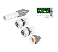 Kit raccordement tuyau d'arrosage 12.5 mm (kit de 4 éléments)