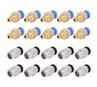 Kit Raccords Pneumatiques 3D 20 Pièces PC4-M6 PC4-10 pour Ender 3 CR-10 avec Extrudeur Extrémité Chaude Imprimante 3D Compatible Ender 5 Pro