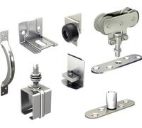 Kit Rail Coulissant Mantion 3530 Garniture Porte Coulissante 80kg, Rail 1,5m - Mantion