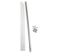 Serrure 3 points en applique - JPM - VIGISTYL - blanc - axe 50 mm - entraxe 70 mm