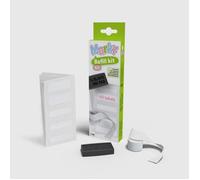 Kit recharge tampon - MARKY - COLOP MARKY - Encre noire - Haute qualité - Pratique