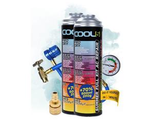 Kit réfrigérant 2x 5in1 + Cool5 remplacement de la ligne de climatisation R1234yf
