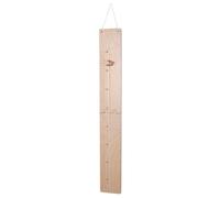 Rayher 62985505 Toise murale, bois naturel FSCMixCred, kit 5 pces. à monter soi-même, 47X12,5X2cm, règle graduée de 65-140cm, décoration, cadeau, croissance des enfants