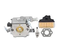 Kit Réparation Carburateur Carburateur Pour Walbro Type MS170 Carburateur Pour MS180 017 018 MS180C Pièces De Rechange Pour Tronçonneuse Carburateur 11301200603 Et 11301240800 HGNMPGVVTZ(GRAY)