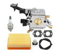 Kit Réparation Carburateur Complet Pour Débroussailleuse SL | Acier pour robuste, à air inclus, à carburant, joints étanches, durée de vie longue