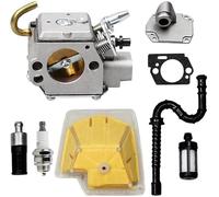 Kit Réparation Carburateur Pièces De Tronçonneuse Carburateur MS280 Pour Stihl MS270 MS270C MS280C Pour Walbro Type HD32A HGNMPGVVTZ(Blanc)