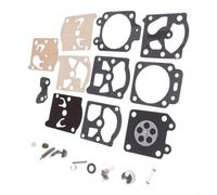 Kit Réparation Carburateur Pour Scie pour chaîne 43cc 49cc 52cc | Compatible scies 43cc, 49cc, 52cc, inclut joints, membranes, bougie, tuyaux, pour idéal rénovation moteur