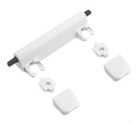 Kit Réparation Charnière Abattant WC Silencieux | Mécanisme silencieux, fermeture douce, finitions blanches, plastique , compatible modèles spécifiques