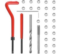 Kit Réparation Filetage Helicoil M6x1.0mm - 30 Pièces Insert
