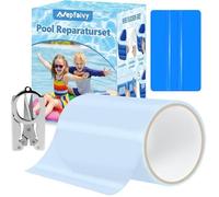 Kit Reparation Liner Piscine Rustine Piscine Étanche Flexible PVC 10 x 150 cm,Ruban Adhésif Réparation Piscine pour PVC COQUE