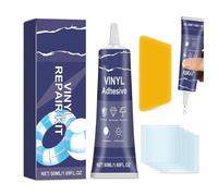 Kit Réparation Piscine, Rustine Piscine, Kit Réparation Spa Gonflable, Rustine Spa Gonflable pour Matelas Pneumatiques(50ml)