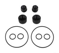 Kit Réparation Vanne Piscine 2133 avec Joints 1132 1307 pour Vannes 2 et 3 Voies Installation pour facile Rechange Plomberie ABS(2set)