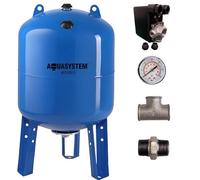 Kit réservoir vessie AQUASYSTEM vertical 200L - 1''1/4