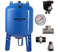 Kit réservoir vessie AQUASYSTEM vertical 500L - 1''