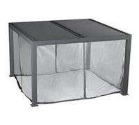 Kit rideau moustiquaire Habrita Foresta 10,80m2 en polyester pour pergola PER 3630 BI