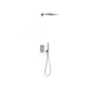 Kit robinet thermostatique encastré 2 voies pour douche Therm-box Acier - TRES 00635004AC