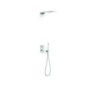 Kit robinet thermostatique encastré 2 voies pour douche Therm-box Chrome - TRES 20235055