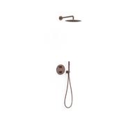 Kit robinet thermostatique encastré 2 voies pour douche Therm-box Volcanic - TRES 28135004VO