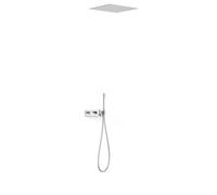 Kit robinet thermostatique encastré à 2 voies B-system pour douche Chrome - TRES 30725206