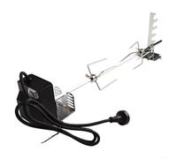 Kit Rotissoire Électrique 304 Réglable 74cm Kit Rotissoire Électrique(AU) | Acier inoxydable 304, longueur ajustable, pour robuste et résistant à la , pour idéal pour gros gibiers