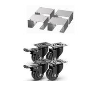 Kit roues pour 1 meuble de cuisine extérieur Le Marquier