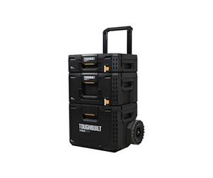 Kit roulant 3 boites à outils STACKTECH - TOUGHBUILT - TB-B1S3-B-70R