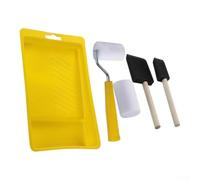 Kit Rouleau 5cm pour mousse pour Haute Densité pour Laqueur et Vernis - Ensemble pour mini pour bac Rénovation Intérieure(B)