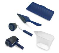 Kit rouleau de peinture avec réservoir EURO VANADIUM 7 pièces microfibre sans couture