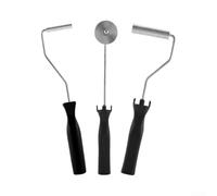 Kit Rouleaux Composite 3PCS Tête pour aluminium Kit Rouleaux Composite | Élimine bulles d'air, adhérence maximale, idéal stratification pour fibre, finition professionnelle défauts