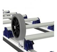 Kit roulettes de toit EVOKLIP 125 mm TUBESCA COMABI - 02453412
