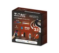 Kit Ruban LED V-TAC 5m RGBW+CCT WiFi Alexa IP65 28W