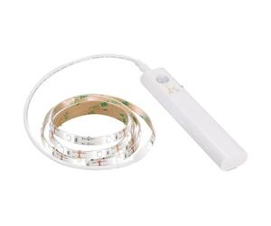 Kit ruban LED - VELAMP - 1m - 2W - Détecteur de mouvement - Lumière chaude 3000K