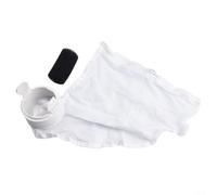 Kit sac de rechange et éponge pour nettoyeur de piscine Polaris 280 avec maille en nylon pour fermeture éclair et brosse à queue pour murs et marches