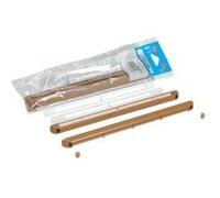 Kit sachet entrée air autoréglable avec 4 vis NICOLL - Bois clair - 1EAHFC