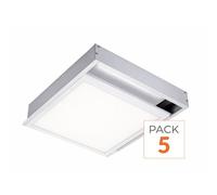 Kit Saillie BLANC pour Panneau LED 30x30 Slim (Pack)