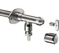 Kit Schell Polar avec douille à clé + poignée Comfort, raccord en laiton 1/2", 1 pièce.