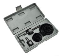 Kit Scie Trépan Acier 19 pour bois PVC Kit Scie Trépan Acier(A)