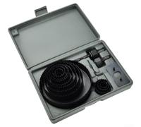 Kit Scie Trépan Acier 19 pour bois PVC Kit Scie Trépan Acier(C)
