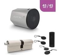 Kit Serrure Connectée Lock + cylindre 45/45 mm + clavier sans fil + 2 badges supplémentaires