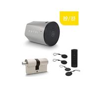 Kit Serrure Connectée Lock + cylindre 30/35 mm + clavier sans fil + 2 badges supplémentaires