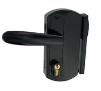Kit serrure en applique à pêne rentrant MODULOX noir TIRARD WE592206