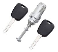 Kit serrure et barillet - AIMOONSA - Citroën C2/C3/C3 Pluriel - Porte avant gauche - Compatible fermeture centralisée - 2 clés