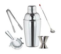 Kit shaker cocktail grand - 3 pièces AGITATEUR EN ACIER INOXYDABLE