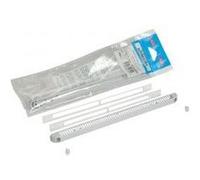 Kit simple entrée d'air réglable 22m³ + Cache vis + Vis NICOLL - Blanc - 1KVR122 Blanc G