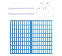 Kit Skimmer Piscine Bloqueur de Débris de Filtre Facile à Assembler 42 x 33