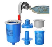 Kit Skimmer Piscine hors sol | Nettoyant Nettoyage Intensif | Kit Skimmer pour Entretien Piscine | Pièces de Rechange Nettoyage Été Extérieur Jardin Cour Patio Maison
