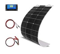 Kit solaire 100 W Panneau solaire flexible 12 V Panneau de charge solaire photovoltaïque 1000 W Solaire Off Grid System Kit