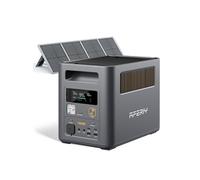 Kit Solaire 1800W : Station P180 Pro + Panneau Solaire Pliable 100W Batterie Externe